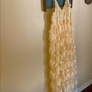 Floor length Wedding or rehearsal dress